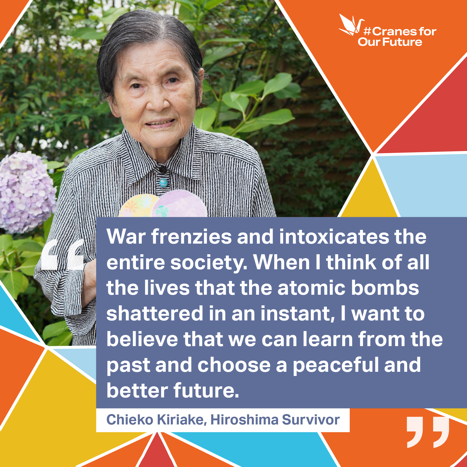 Hiroshima and Nagasaki survivors (a group called Nihon Hidankyo) has won the Nobel Peace Prize